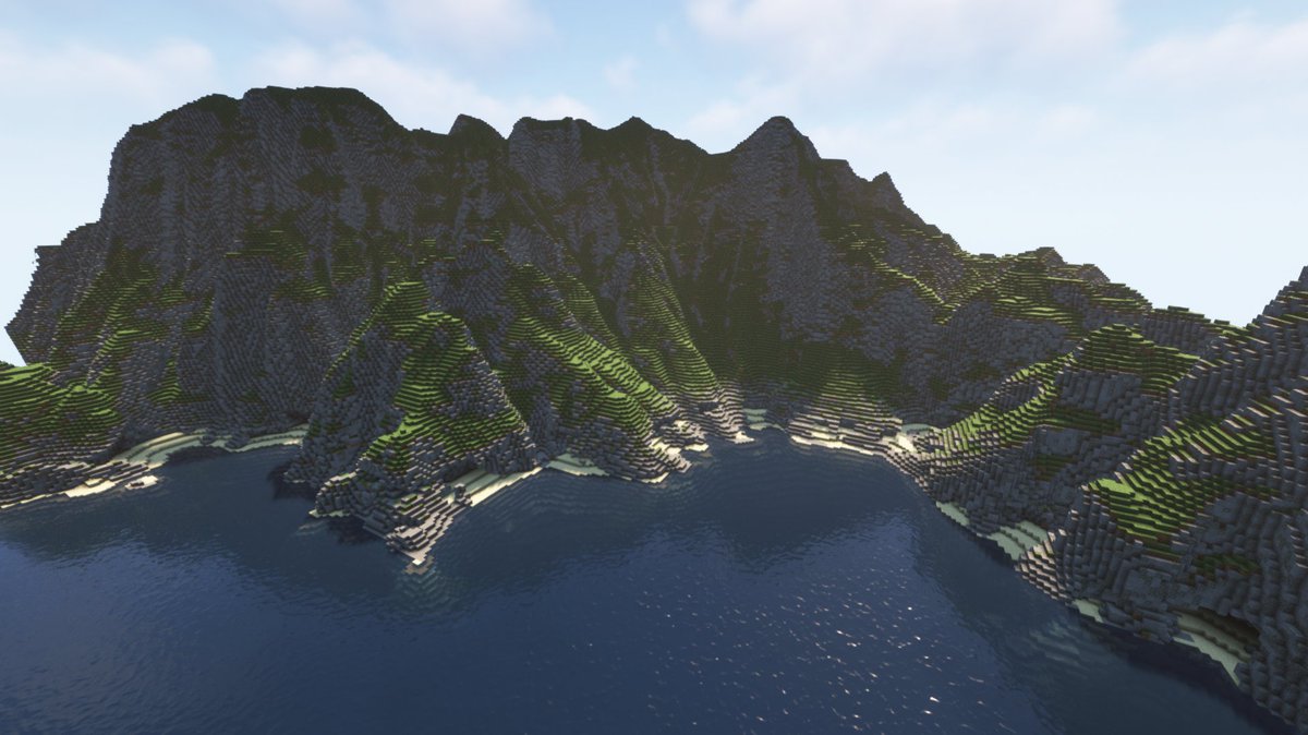JayemCeekay's tweet image. The results of using hydraulic erosion and coastal erosion with an Arceon electric mask and a few other WorldEdit operations. I am very very pleased with the outcome.