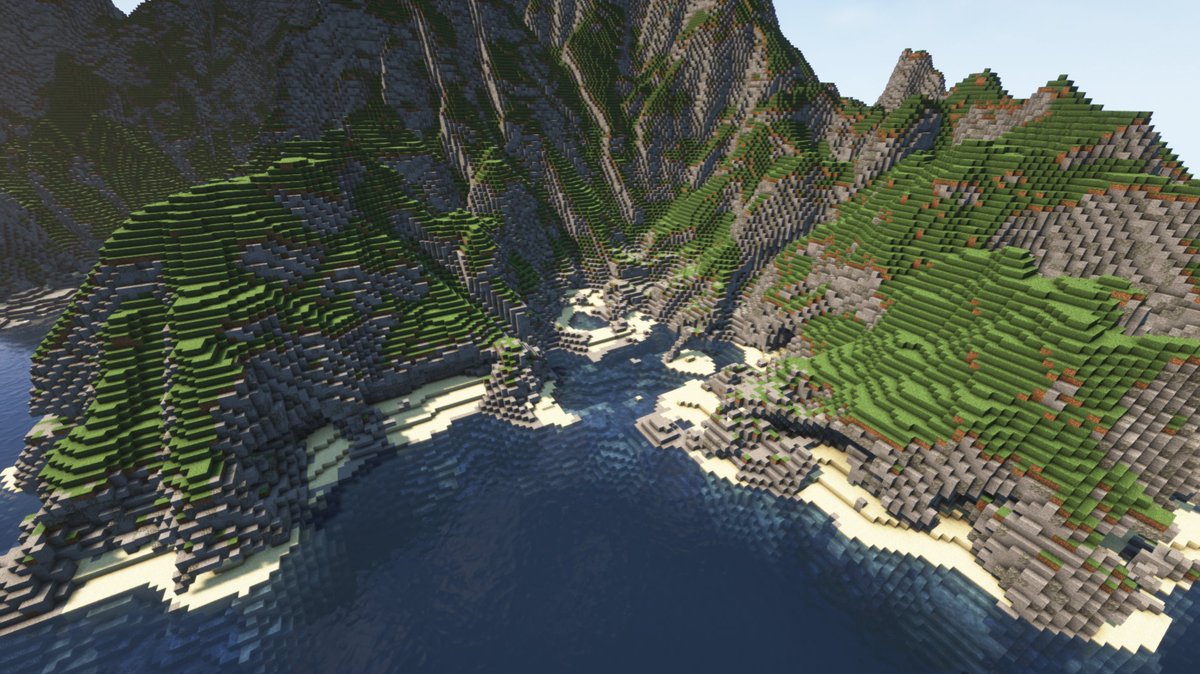 JayemCeekay's tweet image. The results of using hydraulic erosion and coastal erosion with an Arceon electric mask and a few other WorldEdit operations. I am very very pleased with the outcome.