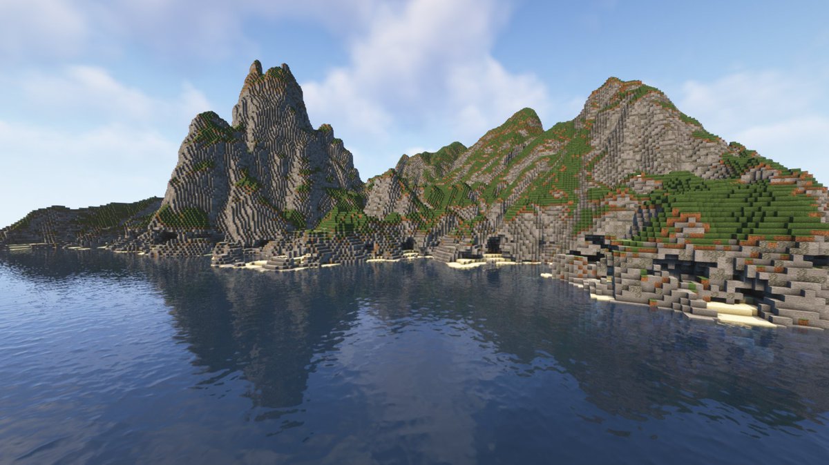 JayemCeekay's tweet image. The results of using hydraulic erosion and coastal erosion with an Arceon electric mask and a few other WorldEdit operations. I am very very pleased with the outcome.