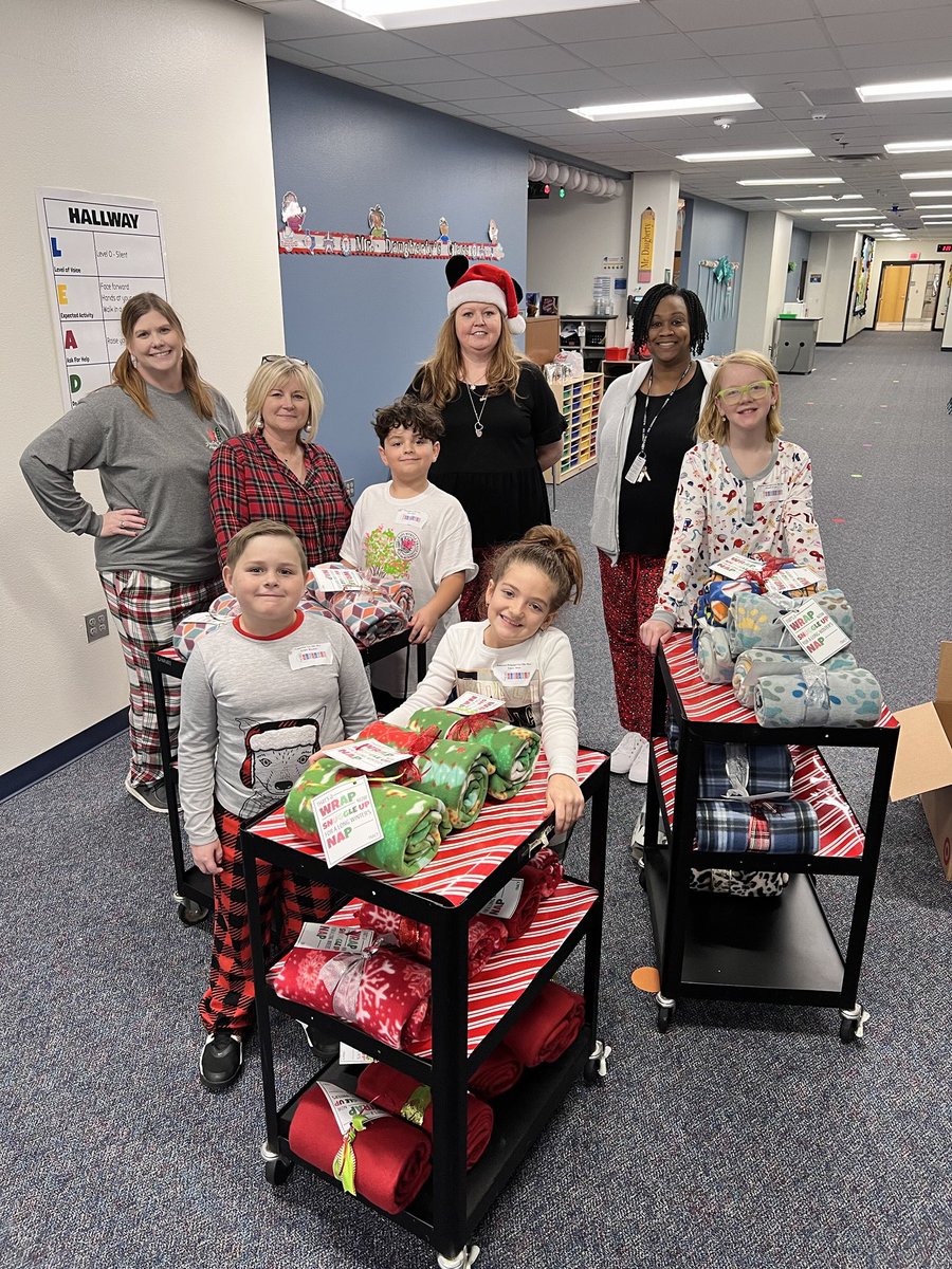 Y’all, check out this adorable gift from our principal delivered by this crew! So thankful! ❤️ <a href="/McNeilElem/">McNeil Elementary</a>