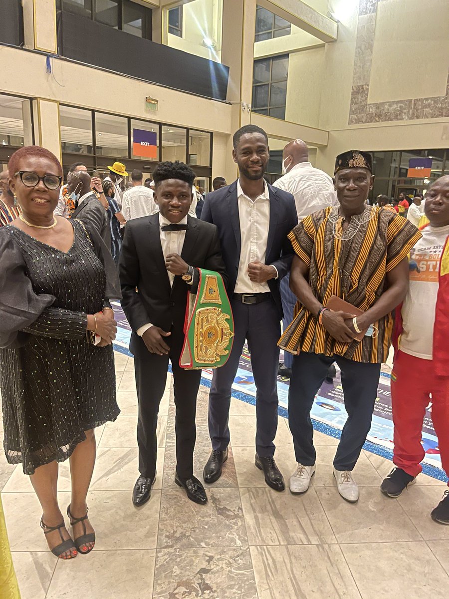 maryeetey_gs's tweet photo. I’m happy to be at the Accra International Conference Center with my team and my fellow nominees for the 46th MTN Swag Award
Mohammed Nii AyikweI Aryeetey
#teamaryeetey
#goldenstar
#winbase
#boxingeye
#GhanaBoxingAuthority
#swagaward
#proudlyghanaian https://t.co/8sK3JmRGem