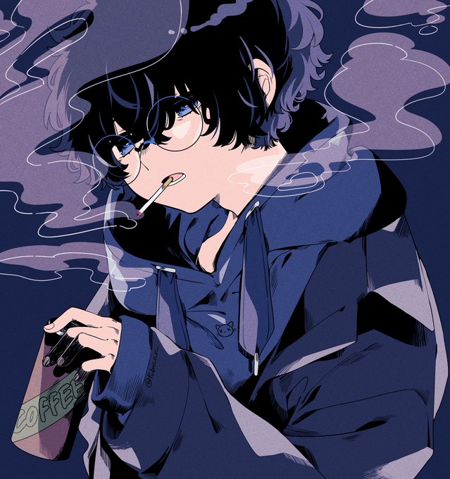 「smoking」 illustration images(Popular)｜21pages