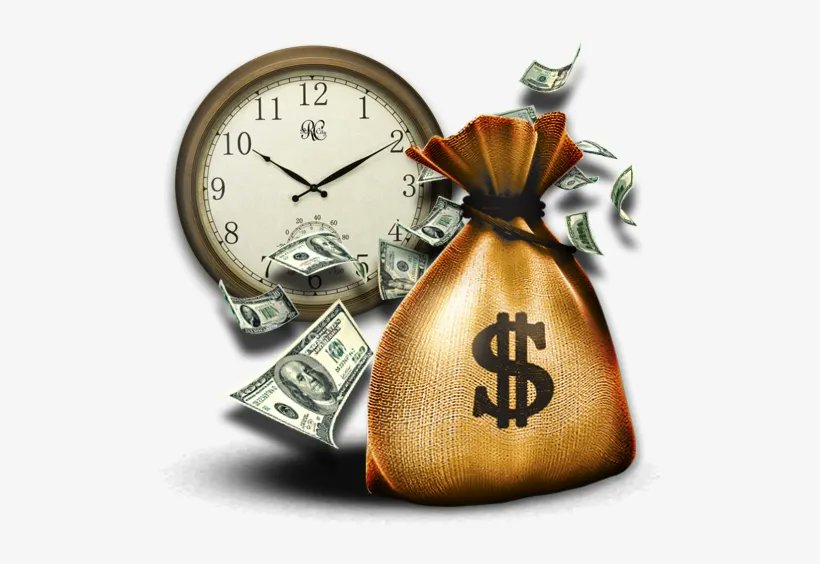 Потратить и время и деньги. Часы и деньги. Время - деньги. Часы и деньги на белом фоне. Экономия времени и денег.
