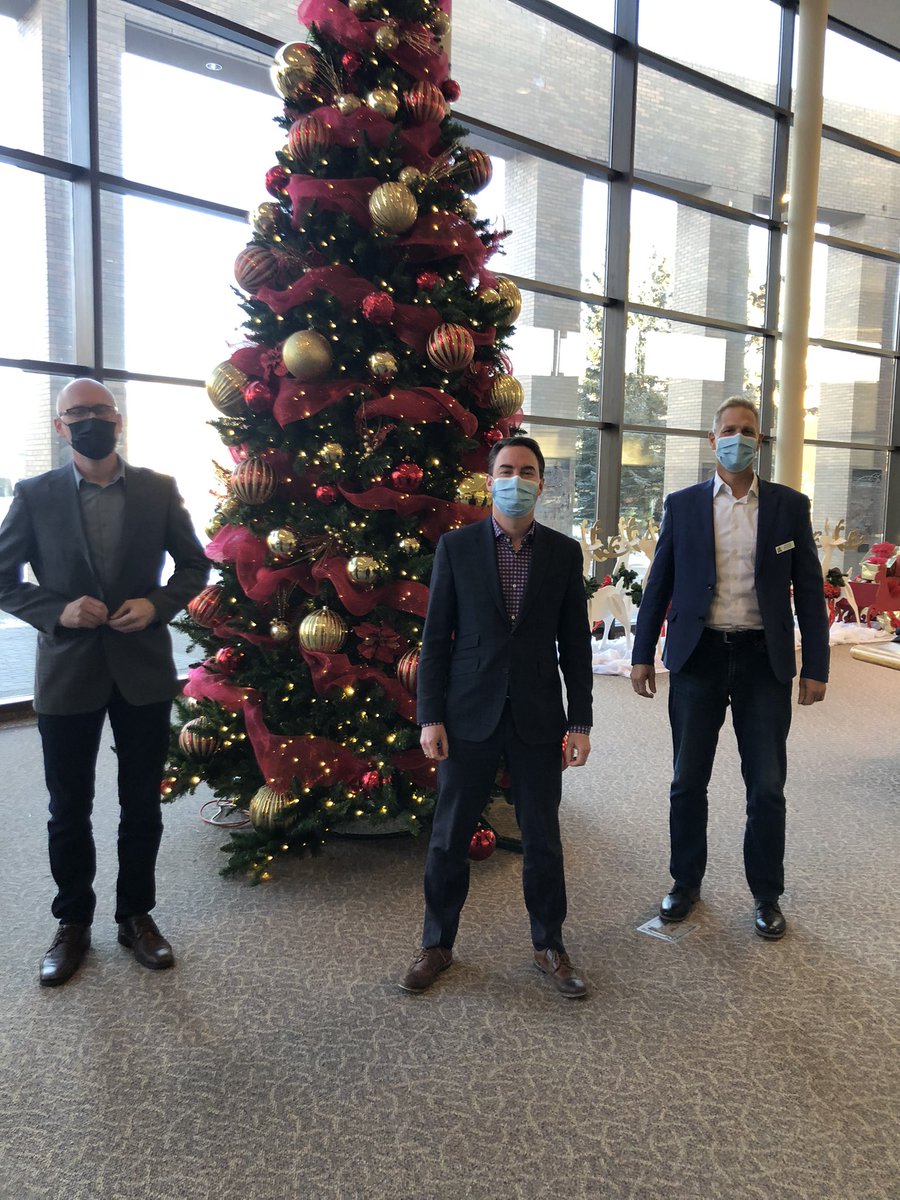 Partnerships are the key to success! This afternoon we were pleased to host a meeting with <a href="/JasonCoppingAB/">Jason Copping</a> <a href="/MayorHyggen/">Mayor Hyggen</a> and MLA Neudorf to collaborate on solutions on the #yql physician shortage and the future state of EMA dispatch.