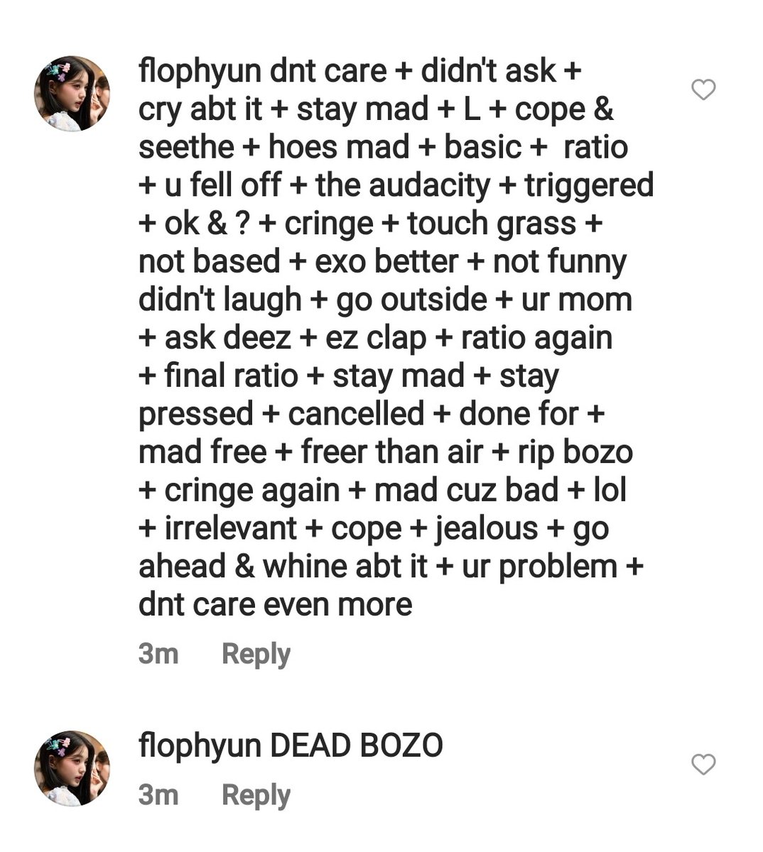 djworldisrin's tweet photo. Can someone help me report this ig account??
They are leaving hate comments under SHINee's Jonghyun's last ig post and also post hate stuff about it. 
I can't believe there's still people like this, ruining someone's safe space with stuff like this... https://t.co/wRW76PjA0C
