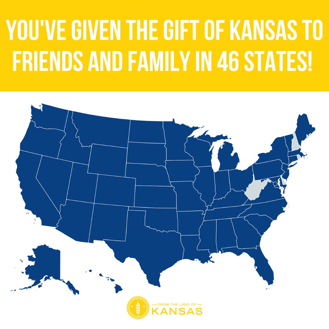 FromtheLandofKS's tweet photo. Our gift boxes have traveled far and wide this holiday season and we are excited to announce that we've officially SOLD OUT! Thank you for your support of Kansas businesses! #ShopKansas #GiftBox #MerryChristmas https://t.co/fCIgby1jEc