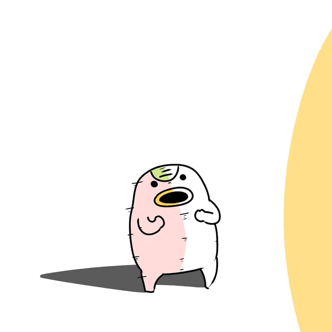 ビッグバンを喰らう前のモッチー 