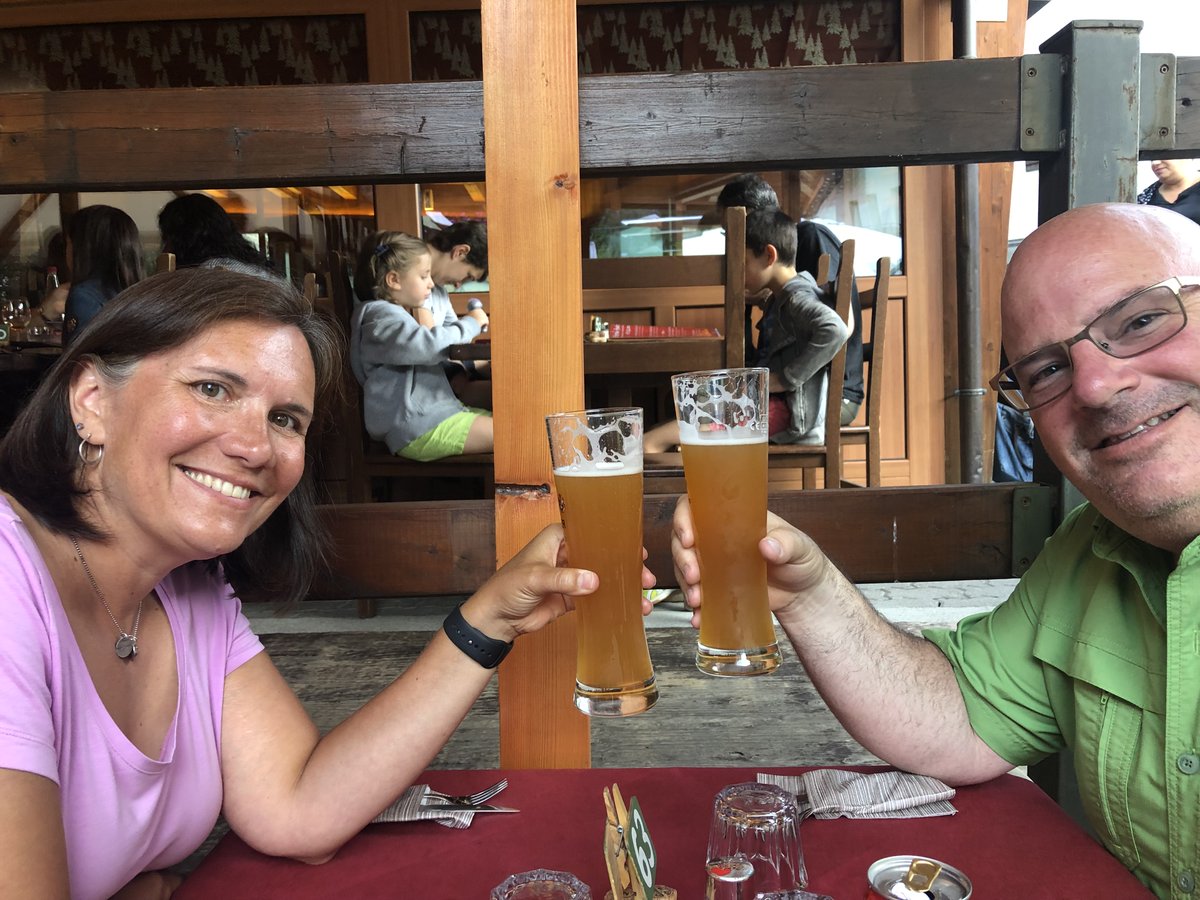 Happy 27th Anniversary to Andy and Paula Schweiger! Cheers to another fun, loving, and adventurous year together.🍻