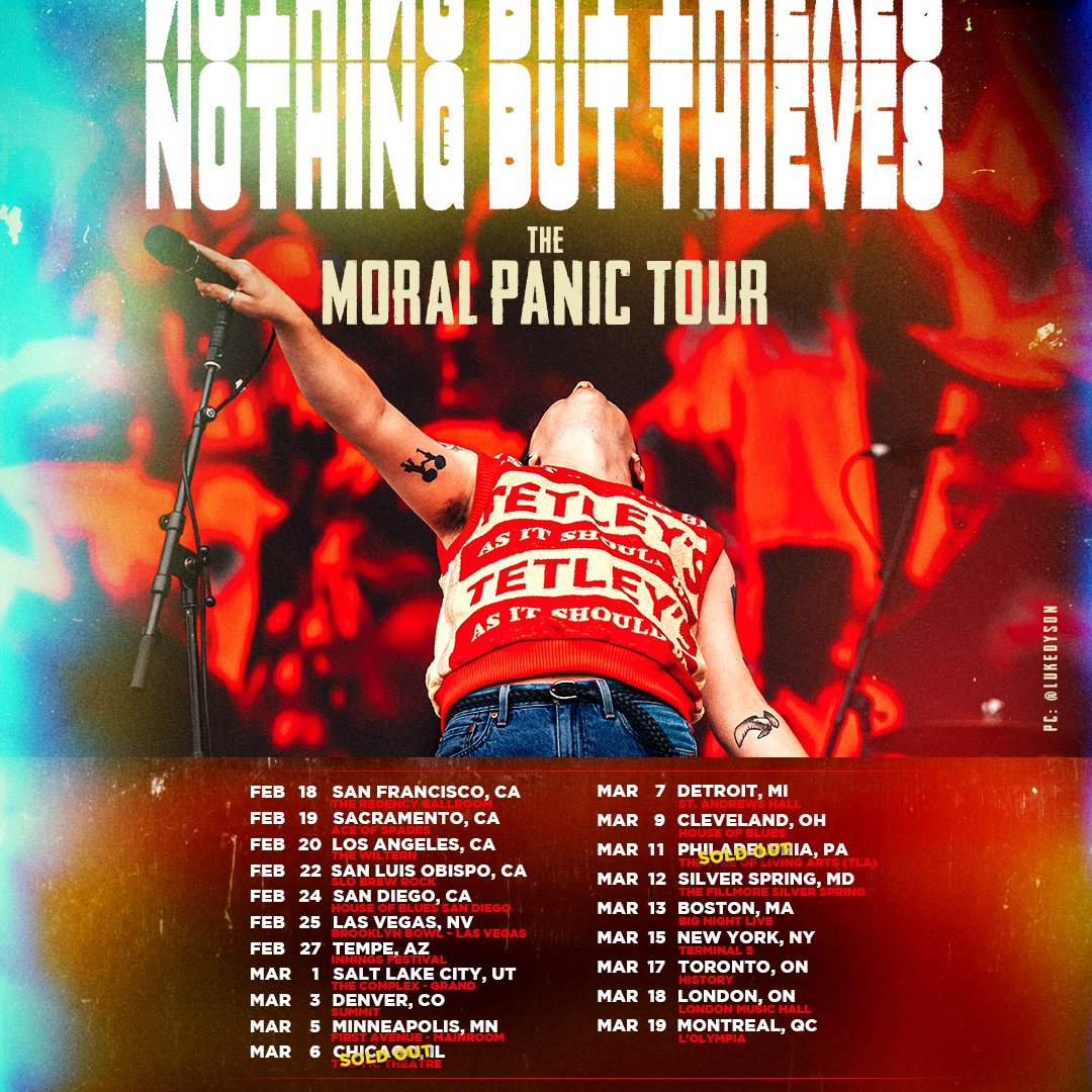 Cali Christmas House Of Blues 2022 Nothing But Thieves (@Nbthieves) / Twitter