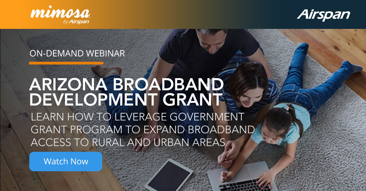 GoMimosa's tweet photo. Enable local communities in AZ to improve broadband infrastructure with Arizona Broadband Development Grant (ABDG), and @GoMimosa's solutions. Applications must be received by 01/31/22. 

Register here:
https://t.co/TlJSJewibN

#governmentfunding #webinar #ruralbroadband #AZ https://t.co/em3enUnYL9