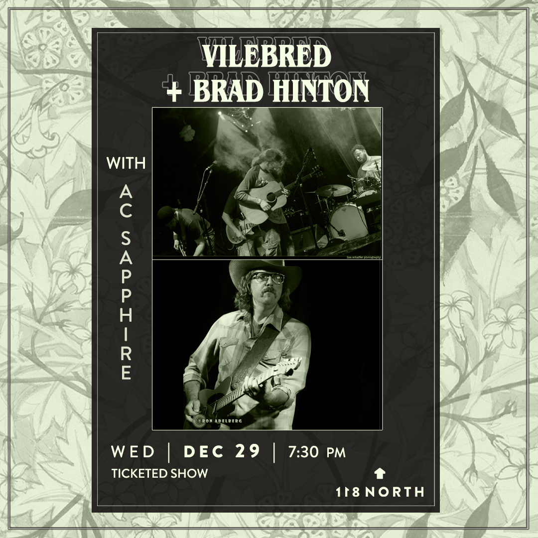 118_north's tweet image. We've got a lot to celebrate 🥳 On sale now: 

12/18: Bickel Brothers
12/29: @Vilebred + Brad Hinton + @acsapphire
1/5: @otstrio ft. Danny Mayer
2/11: @dirtygrassplay + @QuixoteProject
2/19: Cosmic Guilt
3/12: The Commission

Tickets &amp;gt;&amp;gt; 118northwayne.com/ticketed-conce…