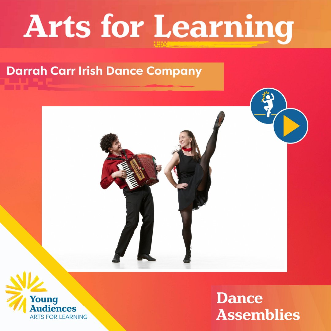yaaflorg's tweet photo. IN-PERSON & ON-DEMAND: Join Darrah Carr Irish Dance Company’s STEPPIN’ & STOMPIN’: IRELAND IN DANCE & SONG Assembly to trace Irish dance from its traditional role in Ireland to its success on the international stage. Link in Bio!
#Arts4Learning #YAArtistSpotlight #YADance https://t.co/CzQsqPKPb6