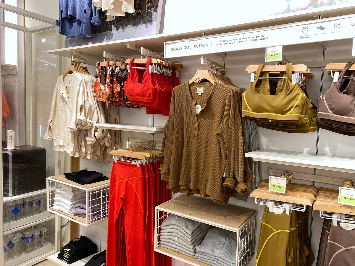 #NOWOPEN Offline by Aerie. Located on the lower level near LEGO. Shop an unparalleled assortment of soft, cozy and comfortable activewear.