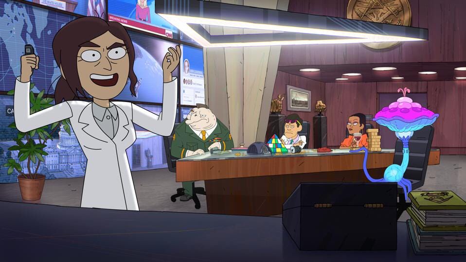 SaramoreP's tweet photo. #Animation2021 Next up, a shout out to my favorite animated shows that were released this year. 

#Arcane #Centaurworld #InsideJob #IHeartArlo #animation #Netflix #Cartoon https://t.co/T6zuKI9Mt4