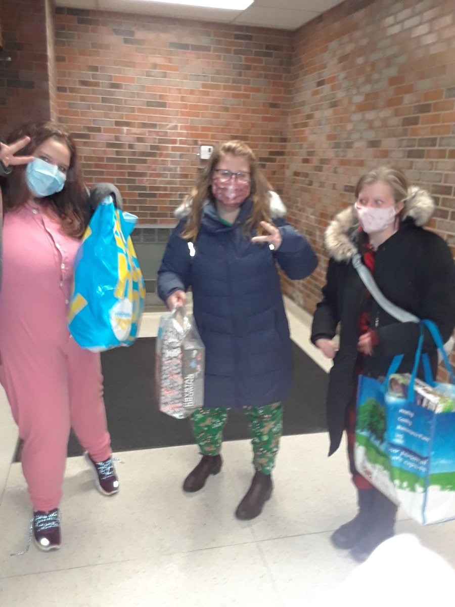 Congrats to the <a href="/OttTechSS/">Ottawa Technical Secondary School</a> Student Council who raised $140 + toy donations and purchased some great items for Toy Mountain Ottawa! The student elves are on their way to a donation bin over lunch time. <a href="/OCDSB/">OCDSB</a>