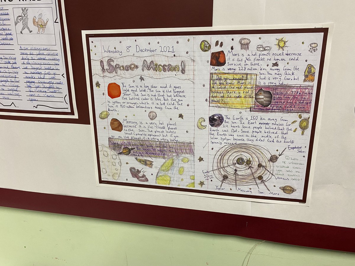 Well done to our Year 5s for this amazing Curriculum work, shared beautifully on out Curriculum Showcase displays.