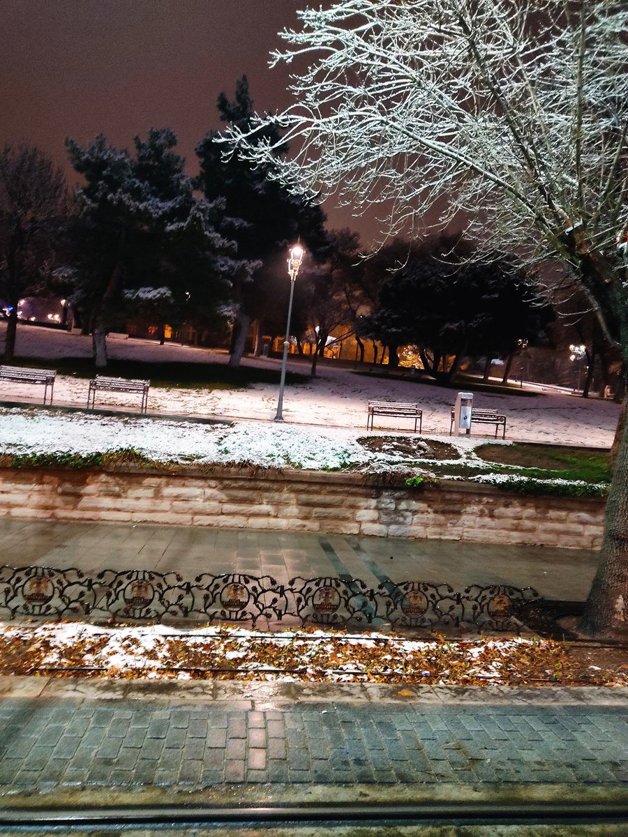 Kartpostal mevsimine girmişiz❄️