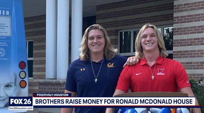 Mabrey Mettauer, a sophomore at <a href="/TWHSCISD/">The Woodlands High School, Conroe ISD</a> and his brother have raised more than $55,000 for the Ronald McDonald House! Check out the story on <a href="/FOX26Houston/">FOX26Houston</a>: fox26houston.com/news/houston-a…
