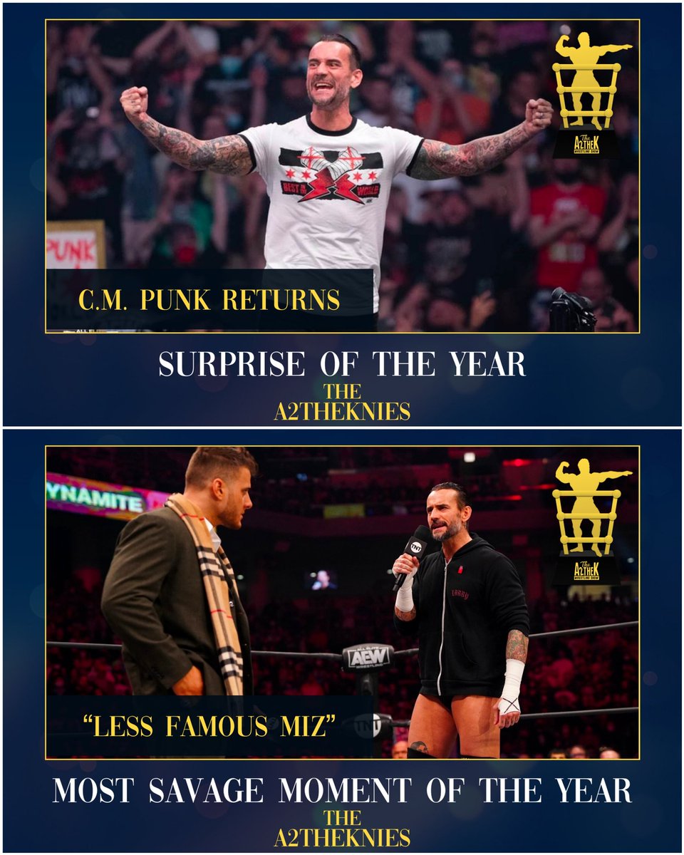 A2theKWrestling's tweet photo. 1/2 - π THE A2THEKNIES 2021 π
Do you agree with the winners at the 2nd annual A2theKnies? Let us know in the comments!
.
#wwe #aew #wweawards #aewawards #prowrestling #prowrestlingawards #a2thek #thea2thekwrestlingshow #TheA2theKnies #wrestlingawards #awards #awardshow https://t.co/qeamD0lrBy