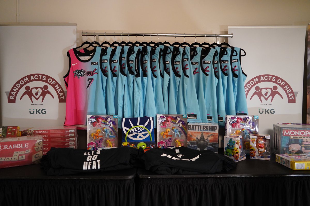 LAUSDSup's tweet photo. Eight years ago, @MDCPSTheShop & Prom Boutique were created to support @MDCPS' most fragile students & families. Today, thanks to the generosity of the @MiamiHEAT, @UKGInc, @Hasbro & other partners, these students have access to new items for all of their needs. #RandomActsofHeat https://t.co/a4L4rVoHiZ