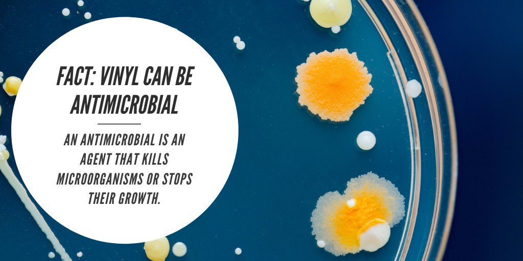 vinylinstitute's tweet image. #PVC has been the material of choice in providing protection throughout the current #pandemic. 

It is a durable, easy to disinfect, and low-cost material.