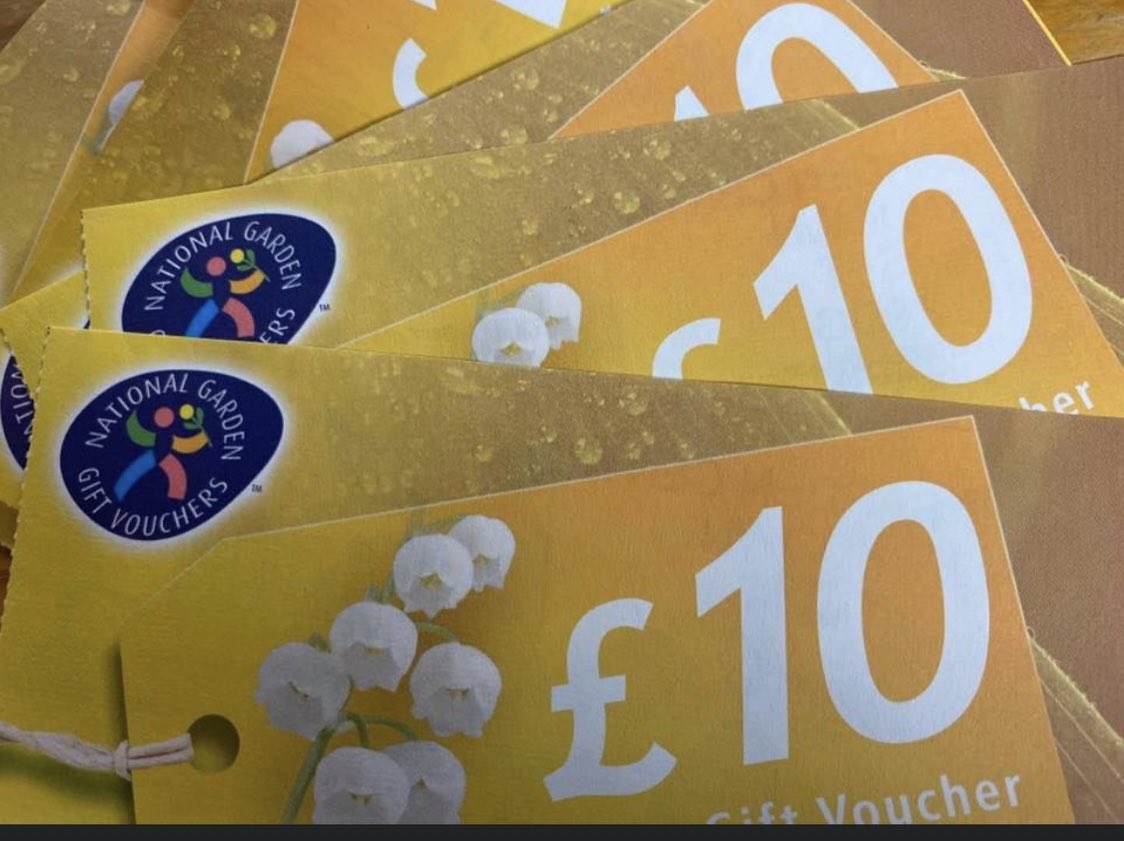 Not sure what to get the gardener in your life?? National garden gift vouchers are a great idea - start from £5 and can be spent nationwide #nggv #tokens #se23 #se4