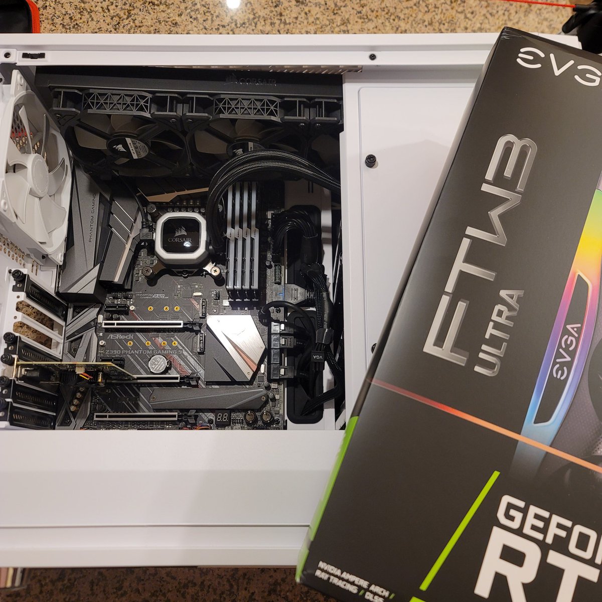 My GeForce RTX 3080 FTW3 Gaming  Ultra card is finally here!!! 1.5 years of waiting!