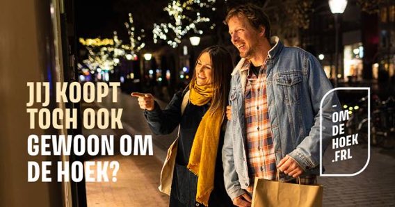 Juist nú is het nodig: samen de schouders eronder en elkaar helpen! Ik ben dan ook enorm trots op de nieuwe campagne waarin we alle inwoners van Fryslân oproepen om ‘om de hoek’ te kopen! Doe jij ook mee? omdehoek.frl #omdehoek #kooplokaal #goedverhaal #bistoektûk?