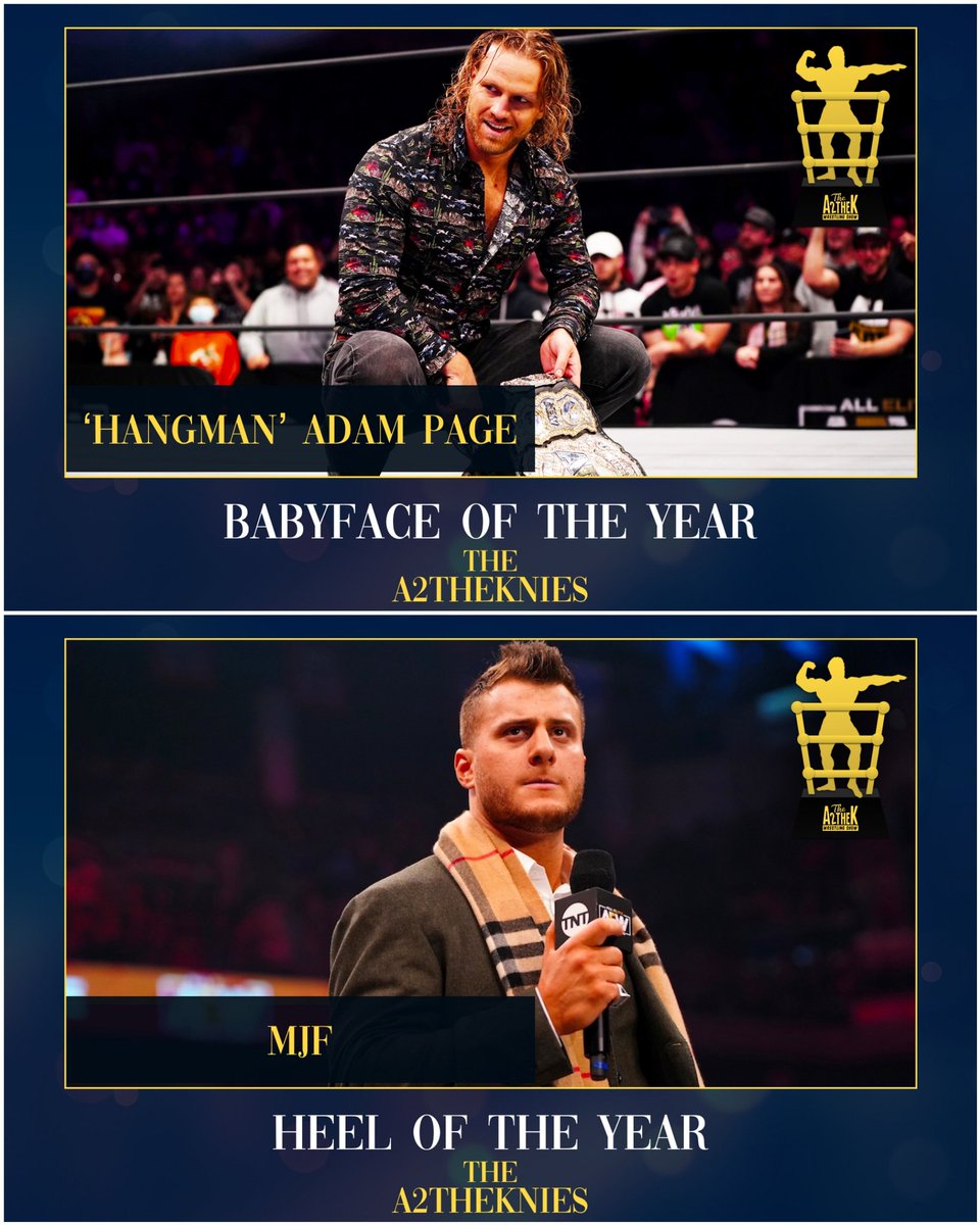 A2theKWrestling's tweet photo. 2/2 - π THE A2THEKNIES 2021 π
Do you agree with the winners at the 2nd annual A2theKnies? Let us know in the comments!
.
#wwe #aew #wweawards #aewawards #prowrestling #prowrestlingawards #a2thek #thea2thekwrestlingshow #TheA2theKnies #wrestlingawards #awards #awardshow https://t.co/nmiKNxFf6I