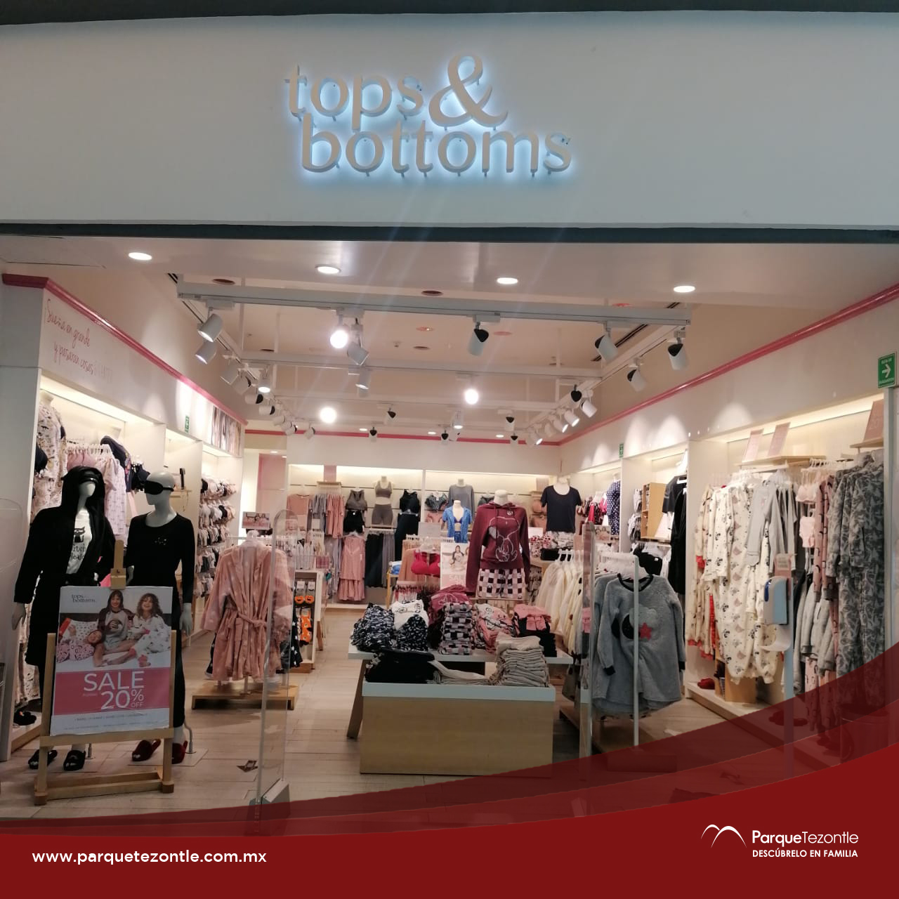 Parque Tezontle on X El comfort llego a topsandbottoms Que esperas para conocer todas sus opciones pijamas comodidad style parquetezontle descubreloenfamilia https t ixtofRGtRs https t rnO3qoBP7...