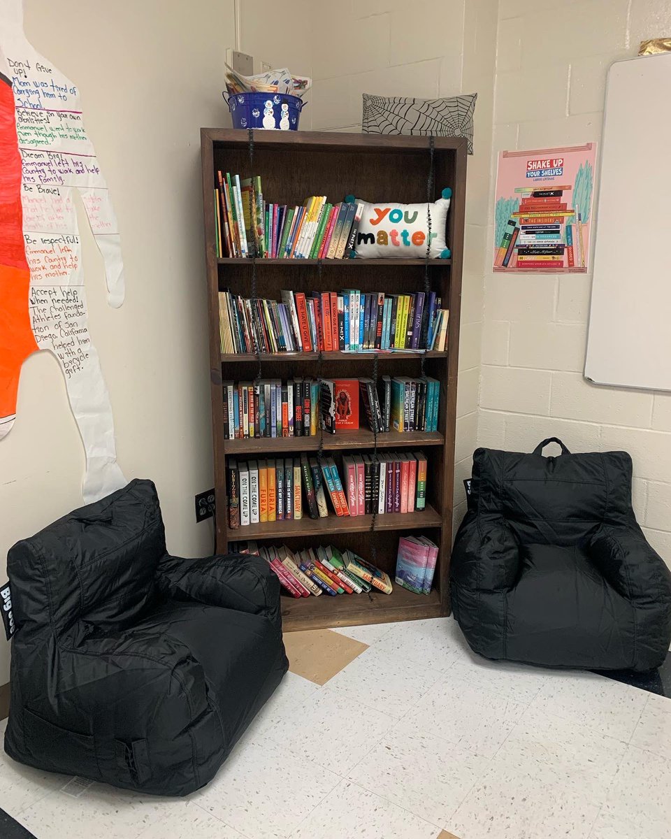emilyfranESL's tweet photo. Our reading corners look Ah-mazing!
Thank you, @a_p_johnson for helping make our #ESL look & feel so comfortable & welcoming ππ½π€©ππππ·
#FlexSeating #flexseatingclassroom #donorsmakeadifference #DonorsMakeADifference https://t.co/gWdRH0OOGk