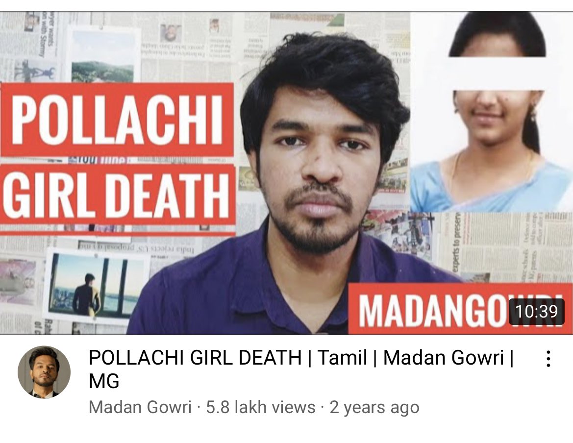 siddusayss's tweet photo. 1. 5th std girl burnt alive.
2. 10th std Karthika found in a sack.
3. 21 year old college student died post police custody. 
Famous YouTubers, Actors, paid media &amp; protestors are silent. 
Governance? 🤮 
#JusticeForKarthika 
#Justiceforprithika 
#JusticeForManikandan 
#DMKFails https://t.co/3mn3JVcnoe