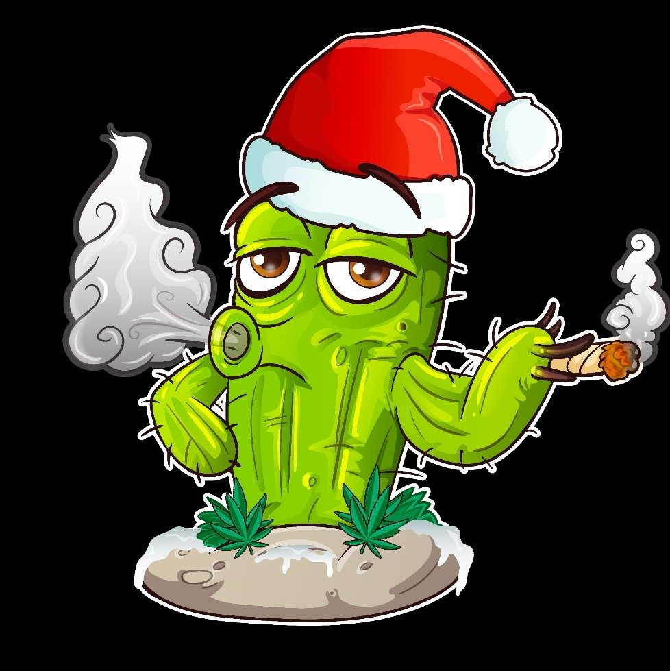 KreamTrays's tweet photo. Happy Holiblaze from Kush the Kactus https://t.co/pgqNaCa88n