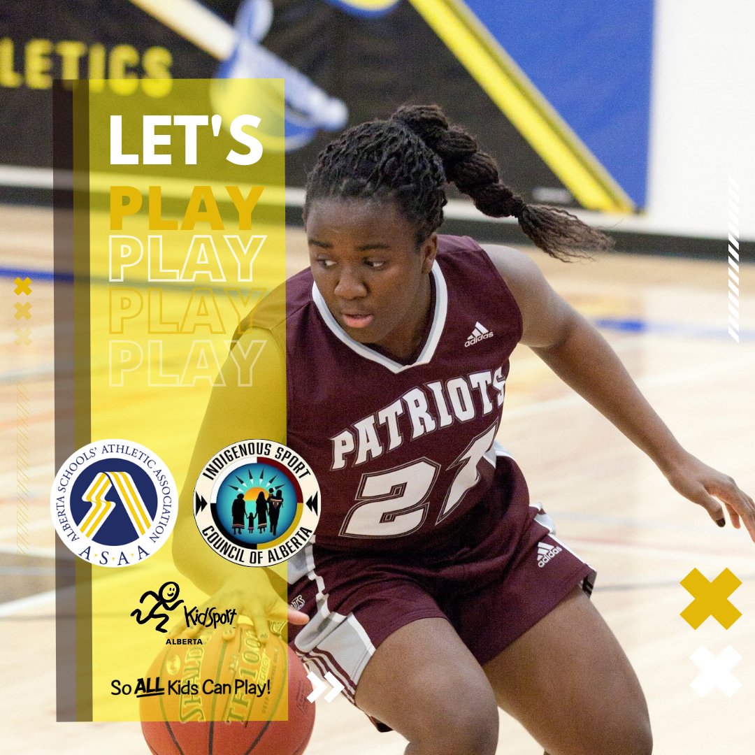 We've teamed up with <a href="/ASAA/">ASAA</a> to support students playing school sports across AB! 💙💛 #SoALLKidsCanPlay

Thanks to federal + provincial funding through the Sport Participation Support Program, 100's of students will receive funding! 🏀🏈

Learn more ...
💛 bit.ly/3212Dvb