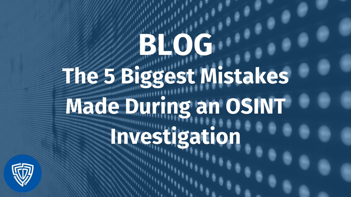 SANSDefense's tweet photo. #SEC487 course author @WebBreacher wants you to know the 5 biggest mistakes made in #OSINT investigations so you can avoid them in your own investigations. Learn about them here: https://t.co/h451fMB8IY

Learn more about our OSINT course #SEC487: https://t.co/Ap9Ta0F9Os https://t.co/KS96CL509z