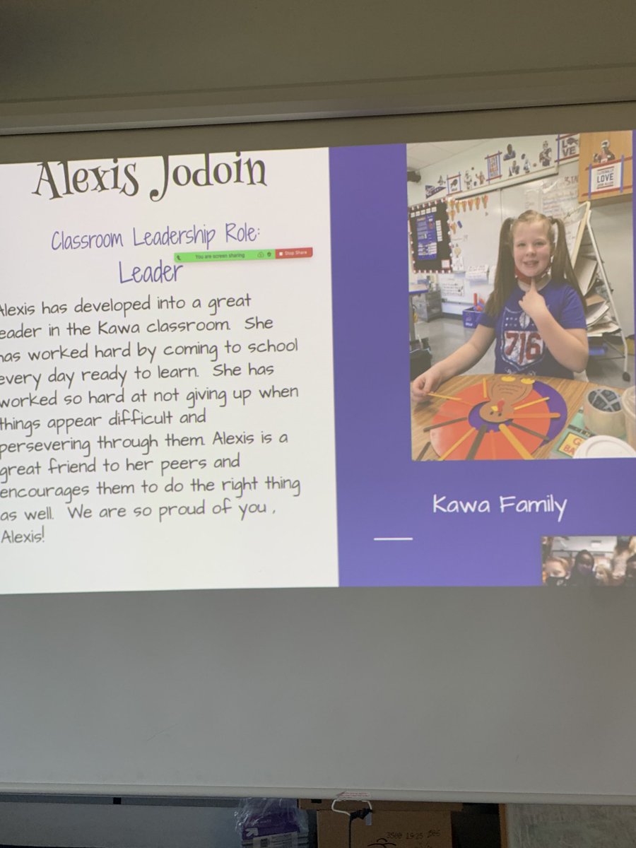 JoleenDimitroff's tweet photo. Extraordinary Glendale Leaders! Here are a few of the Leaders celebrated at today’s Virtual Leadership Assembly…congratulations Alexis, Iva, Kaiden and Annabel!!  ⁦@GlendaleSH⁩ ⁦@SweetHomeCSD⁩ https://t.co/oW8Ecc3X4s