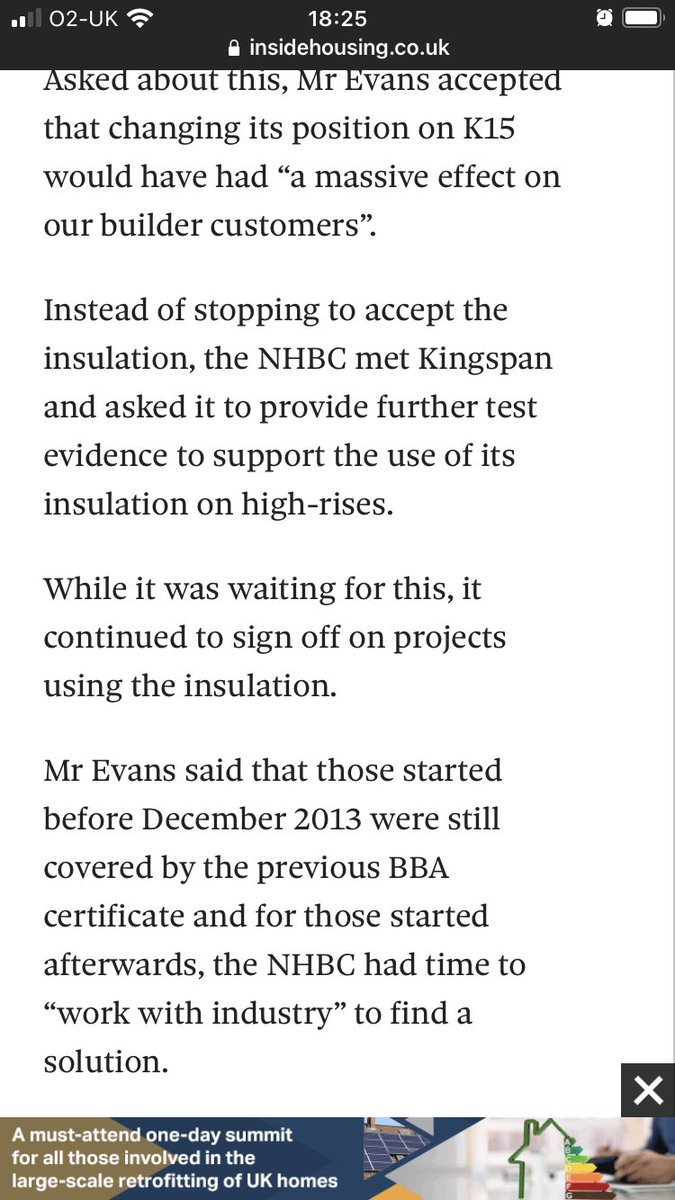 It really is quite shocking reading. It’s been 10 months and all we’ve gotten from @NHBC is a reference number for the shoddy building with missing cavity barriers (they were on the plans though!)
#demandcharges #JusticeForGrenfell #BuildingSafetyCrisis @michaelgove