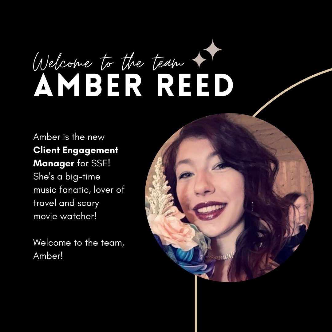 StaffSolEnt's tweet image. We are so excited to welcome Amber to the SSE team! 🎉