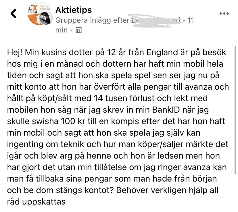 Saker som inte hänt tweet media