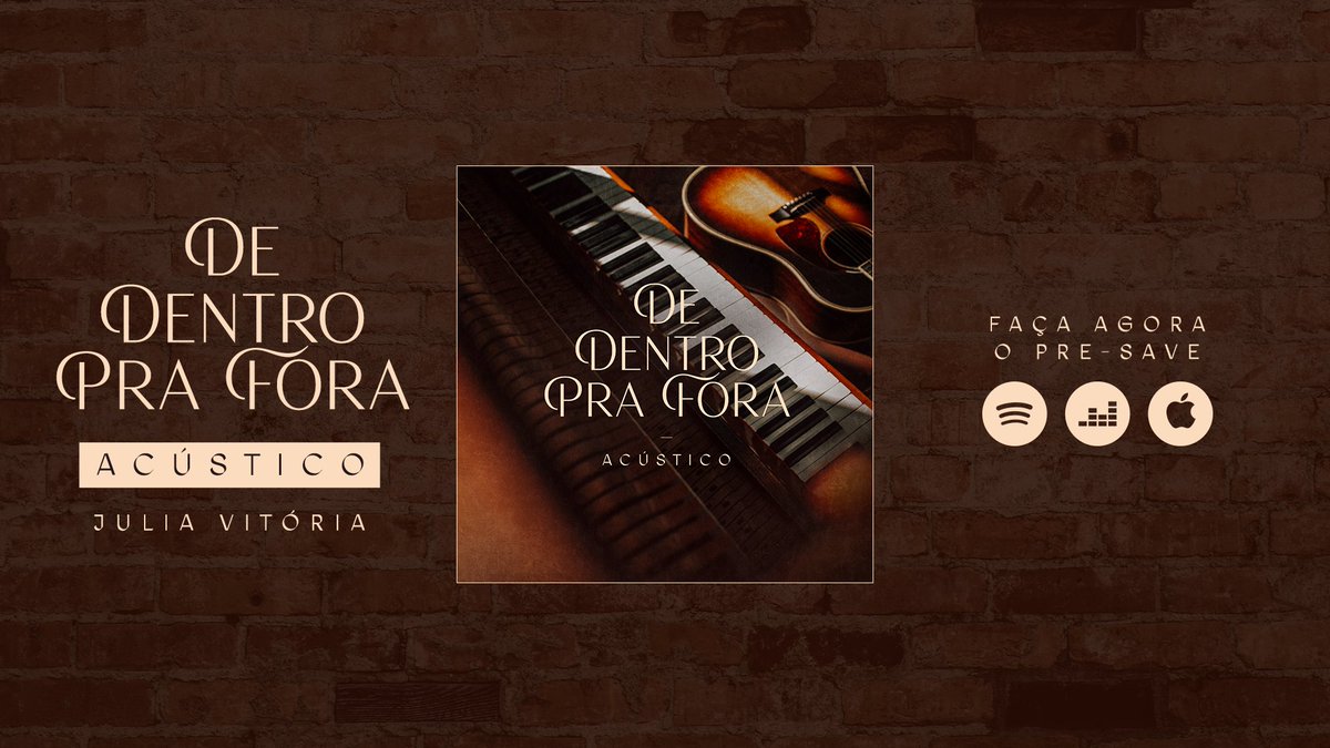 juliacvictoria_'s tweet photo. Quantos ❤️ corações essa capa merece??
Ahhh não esqueça de fazer o seu pre-save o link está na BIO.
#juliavitoria #lançamento #capa #single #novosingle #dedentroprafora #acustico https://t.co/qlQECXuWFK