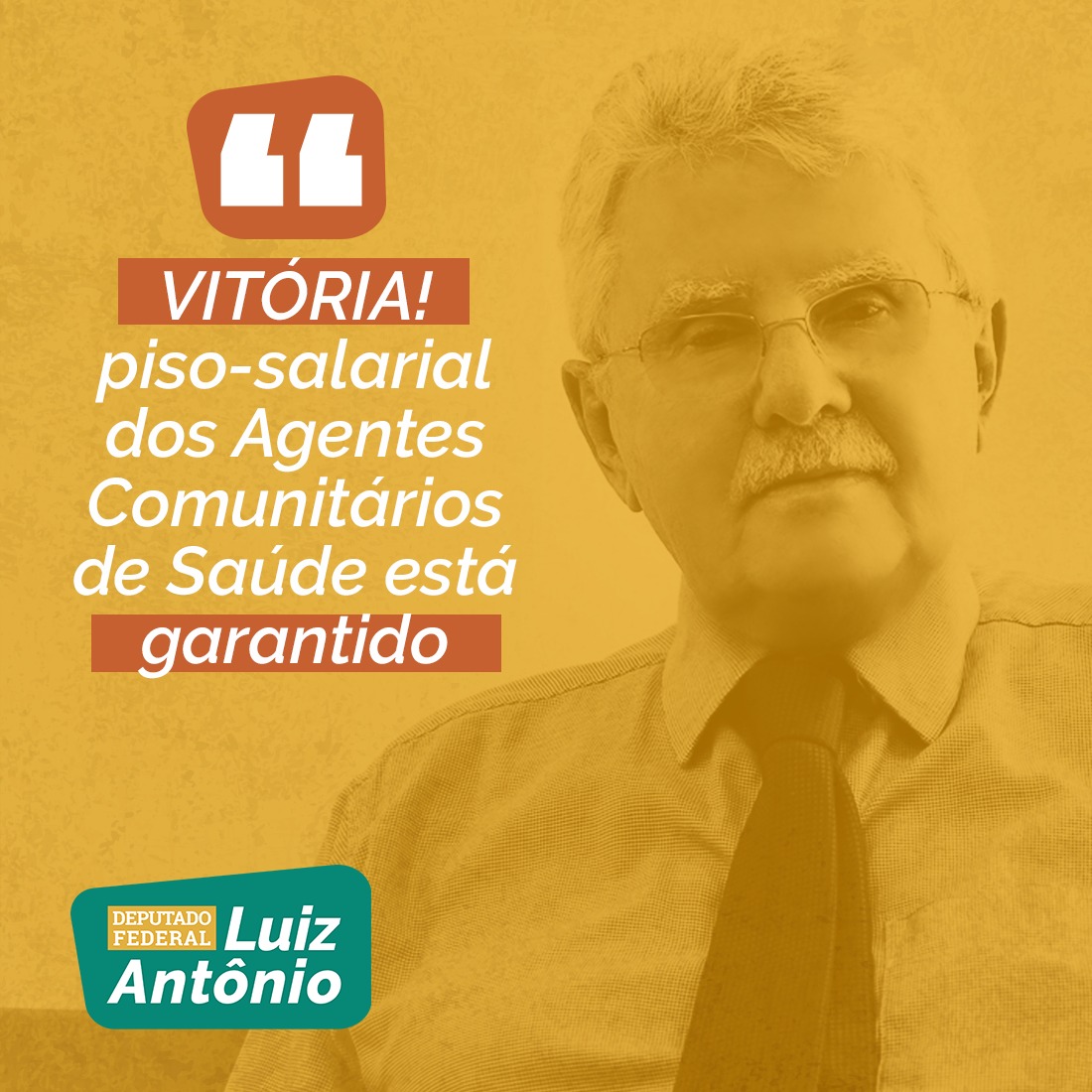 CONSEGUIMOS! Fundamental a decisão do Congresso hoje em garantir o piso salarial dos Agentes Comunitários de Saúde. Agora, nossa luta é aprovarmos o piso salarial dos enfermeiros(as), técnicos de enfermagem e assistentes de enfermagem #saude #deputadoluizantonio #ACS