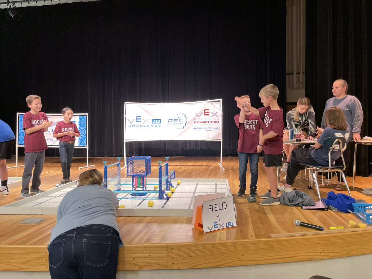 Candace Ashworth (@candaceashworth) on Twitter photo So proud of the @gardendaleel Rocket Bots at our first robotics match in several years! The kids did great and we are making adjustments to prepare for round 2! <a href="/JEFCOEDTech/">JEFCOED Technology</a> <a href="/JEFCOED/">Jefferson County Schools</a> Thanks for hosting <a href="/NJMSMiddle/">NorthJeffersonMiddle</a>! So proud of the @gardendaleel Rocket Bots at our first robotics match in several years! The kids did great and we are making adjustments to prepare for round 2! <a href="/JEFCOEDTech/">JEFCOED Technology</a> <a href="/JEFCOED/">Jefferson County Schools</a> Thanks for hosting <a href="/NJMSMiddle/">NorthJeffersonMiddle</a>!