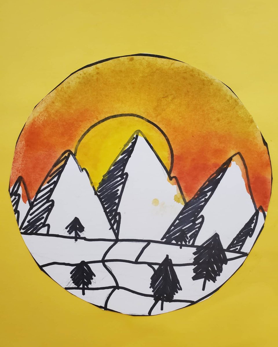 OAP_ART's tweet photo. Hopping on that @jenaranyi train! 5th grade LOVED these! And they we're so quick and easy! Shoutout to @cassie_stephenz for the perfect tutorial video! Happy winter break everyone! I hope you have a Merry Christmas and a Happy New Year! @OAPetersonNISD @NISDFineArts https://t.co/7MlizMfv41