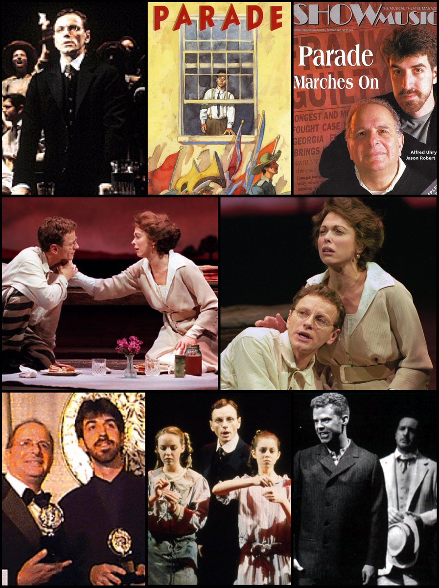 TKTSRicky's tweet photo. Parade opened on Broadway at the Vivian Beaumont Theatre 23yrs ago today! This brilliant production won 2 #TonyAwards and 6 #DramaDeskAwards! Who would you like to see star in a revival of this iconic musical? @MrJasonRBrown @CaroleeCarmello @ChristyRomano @TheEvanPappas @TKTS https://t.co/Z6teRLoc45