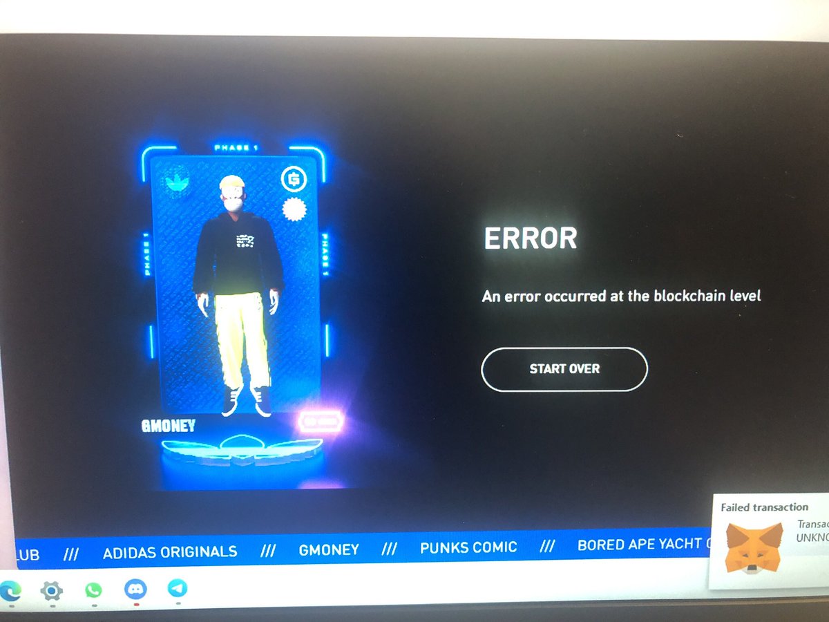 JasonJape's tweet photo. Waited 11 hours. Error after error. Can’t expect this is from adidas. Deducted 0.4 and still not confident that it’s done.
@adidasoriginals @BoredApeYC #apefollowape https://t.co/LspAUX3jkX