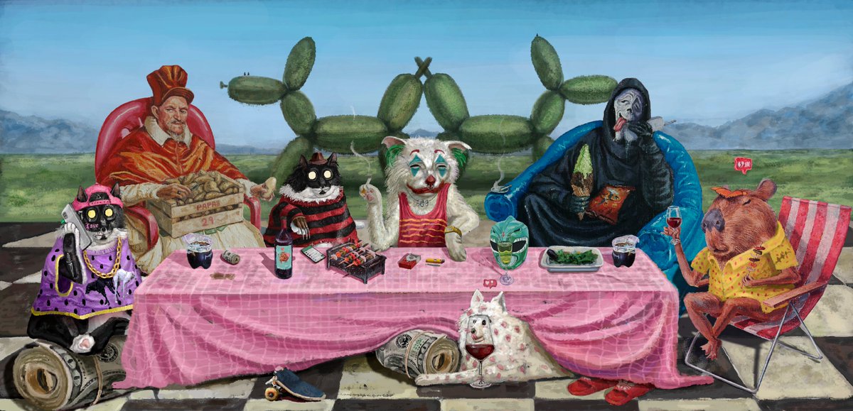 Matiasruart's tweet photo. 🚨ULTIMAS 4 HS DE SUBASTA !!! 🚨
       "SE ALMORZO LA CENA"
1/1  CURRENT BID 45 XTZ FOR :  @peenpoontweets 
 
WILL THIS BE THE FINAL BID??🔨

🎯https://t.co/37OKOSLwcX

#tezos #auctions #NFTCommunity #NFT #laultimacenanft #sealmorzolacena #bjkt https://t.co/gBisq2DyG5
