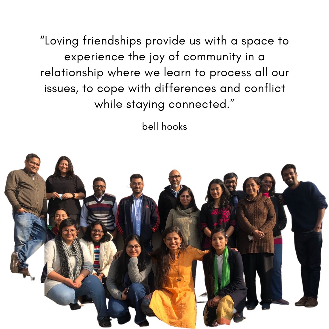 Magic happens when people collaborate to do something about issues that affect them deeply &amp; in doing so build resilient communities. 
#vartaLeap member <a href="/birajpat/">Biraj Patnaik</a>, National Foundation for India &amp; Moxada Singh, Azim Premji Philanthropy Initiative with <a href="/Pravah01/">Pravah</a> &amp; ComMutiny team.