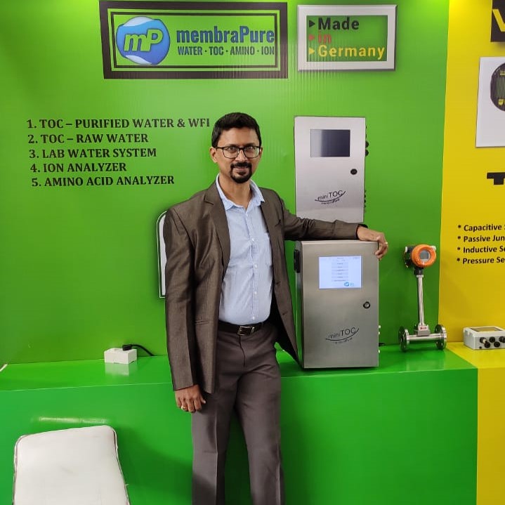 membra_pure's tweet photo. Tomorrow is the last day of the #analyticaanaconindia #indialabexpo
Our Area Sales Manager Ram Krishna will also be there. He will be happy to answer your questions at the booth and demonstrate our #TOCanalyzer #minitoc. #membrapure #madeingermany https://t.co/yG0Q3RIgHB