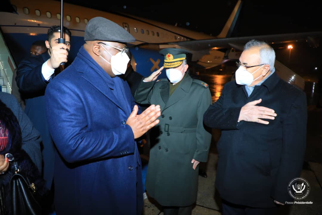 #RDC #SommetTurquieAfrique 17.12.2021/ #ISTANBUL
Le Président de la République est arrivé à Istanbul, ce vendredi soir, pour participer au sommet Turquie-Afrique placé sous le thème : " Un partenariat renforcé pour un développement et une prospérité mutuelle",