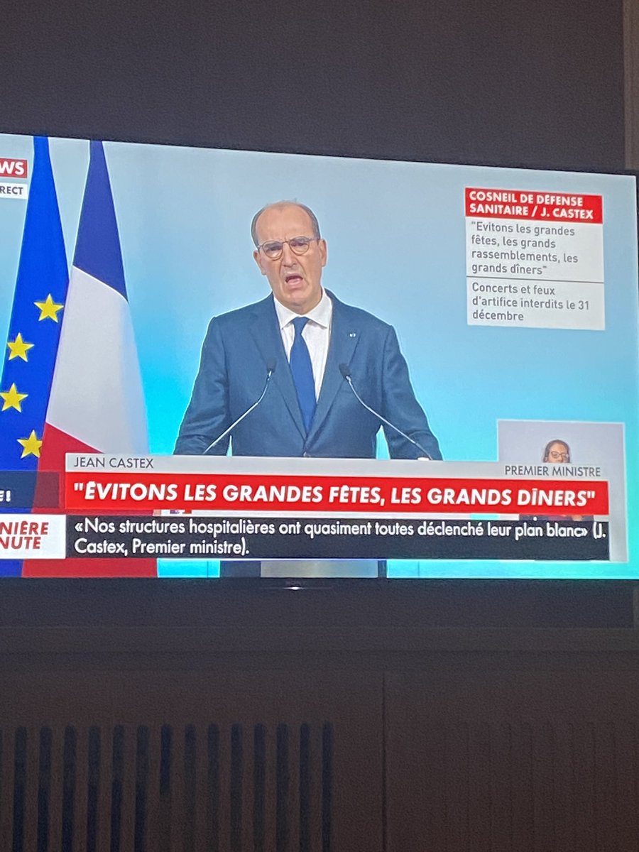 valcymbler's tweet image. Scandaleux @CNEWS de cacher le traducteur pour malentendants pendant le discours en direct de @JeanCASTEX @morandiniblog @Cyrilhanouna